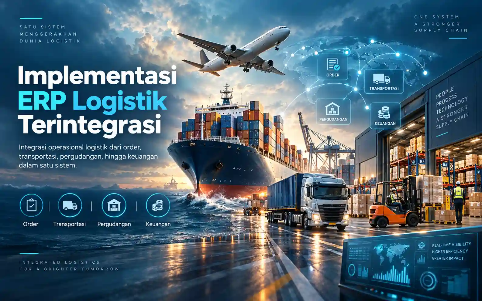 Implementasi ERP Logistik Terintegrasi