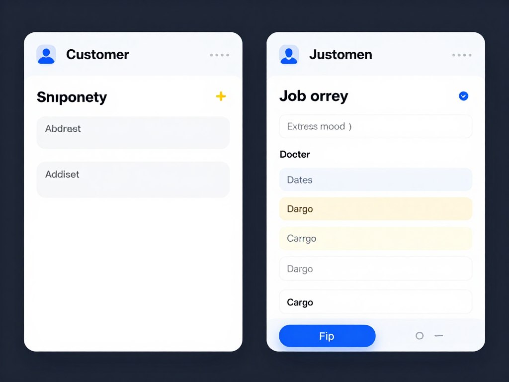 AI auto-filling job order form from email