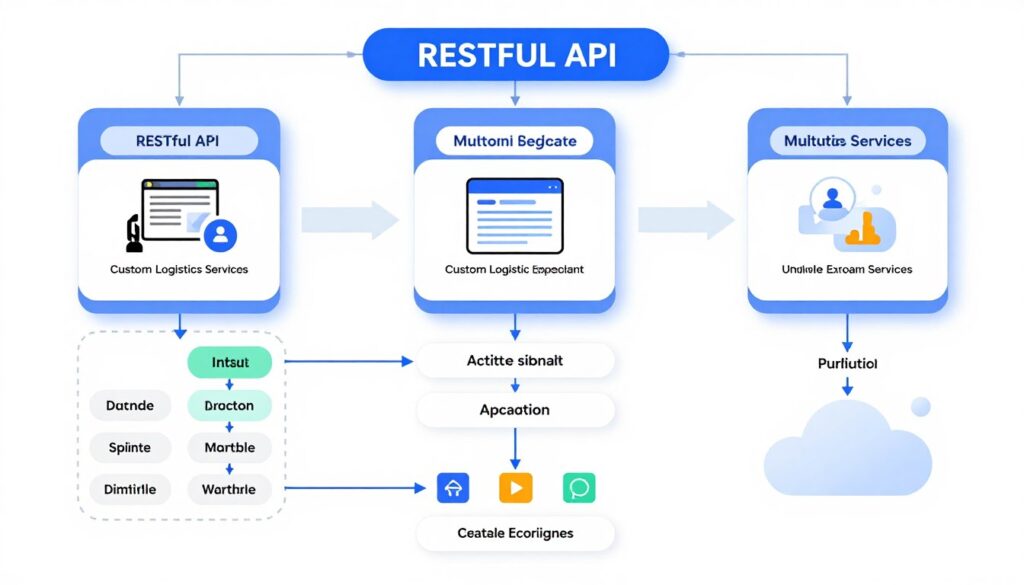 API integration architecture diagram