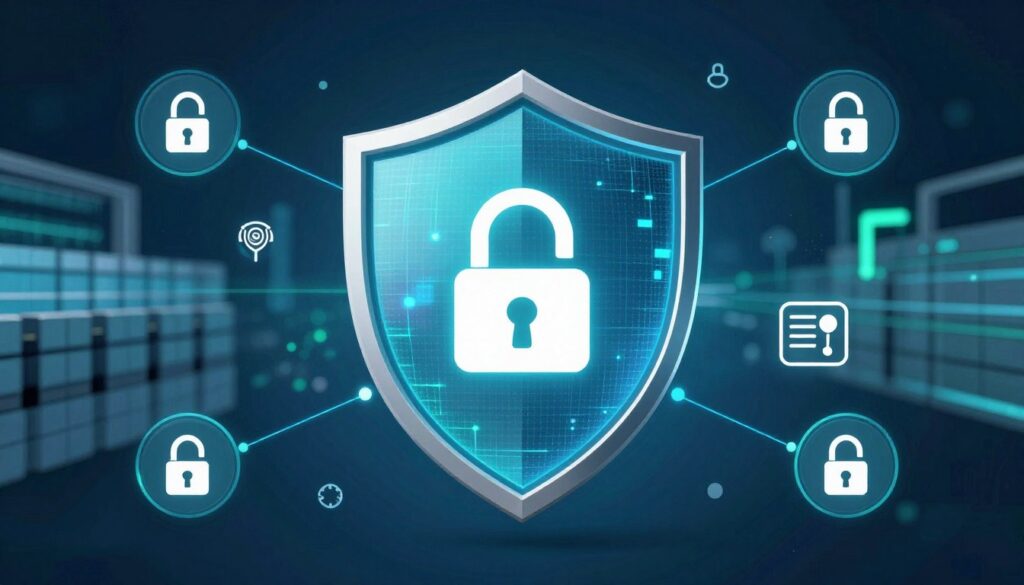 Cybersecurity concept for logistics applications