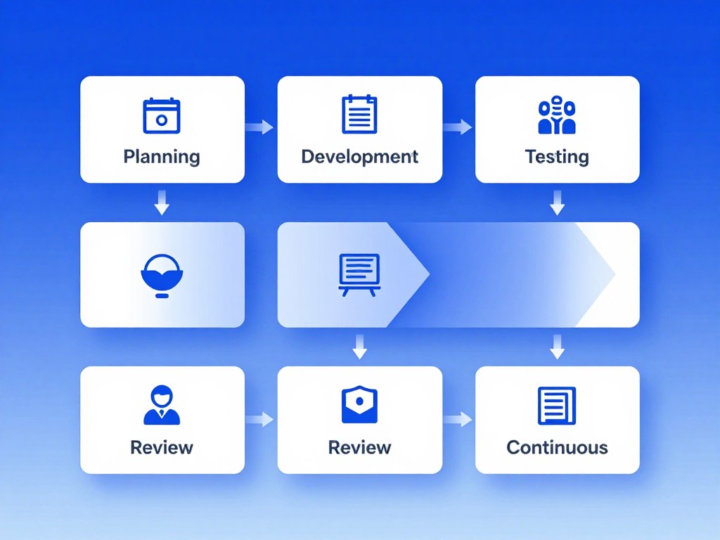 Development sprint workflow diagram