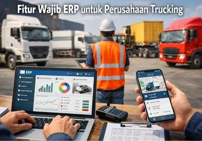 Fitur Wajib ERP untuk Perusahaan Trucking Fitur Wajib ERP untuk Perusahaan Trucking