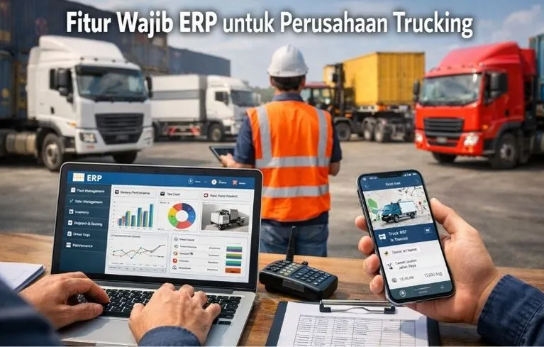 Fitur Wajib ERP untuk Perusahaan Trucking