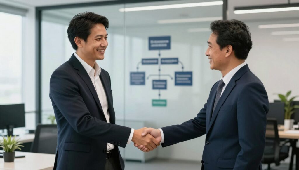 Partnership sukses antara konsultan dan client dalam transformasi supply chain