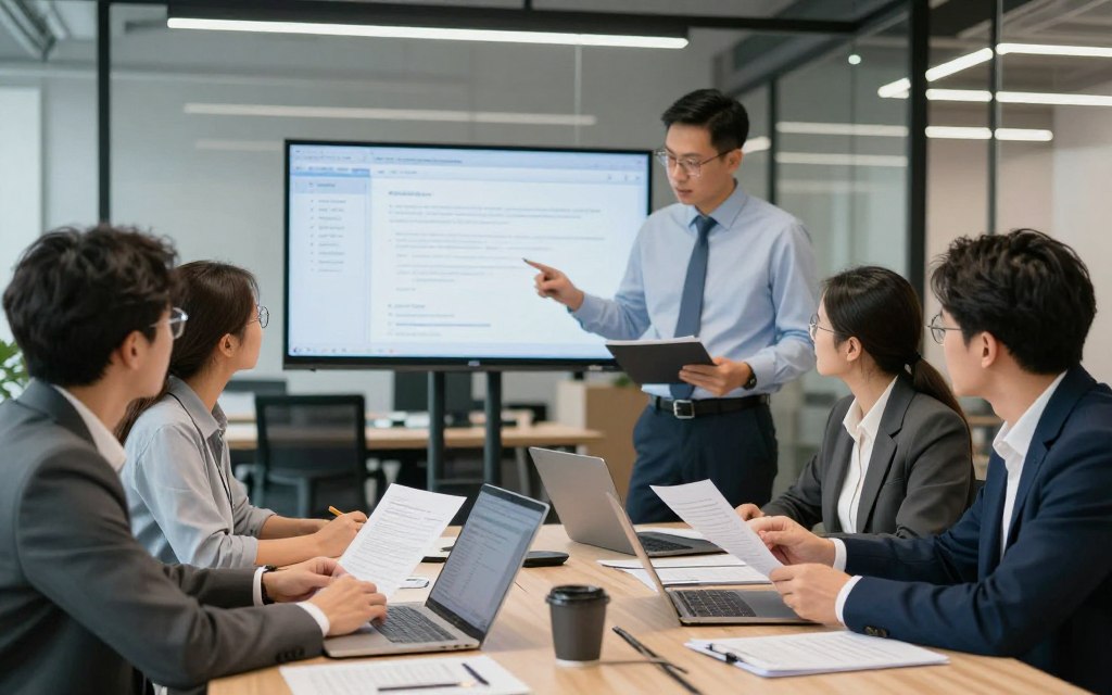 Project team collaboration during WMS implementation