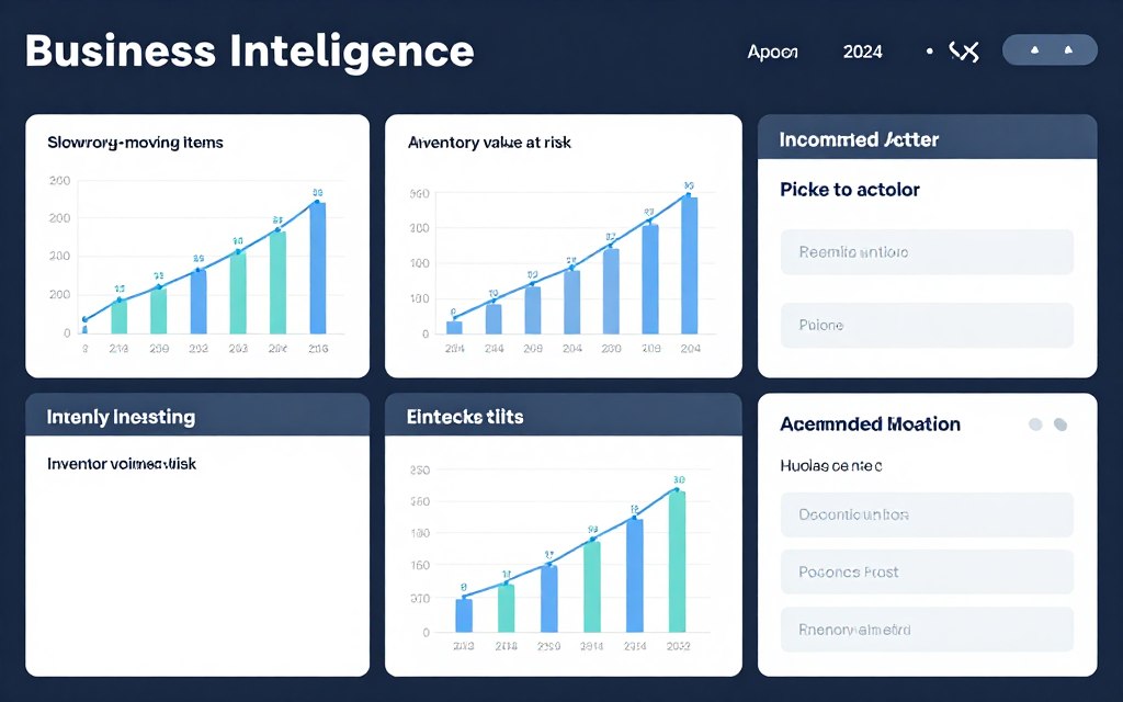 Slow moving inventory analysis and alerts