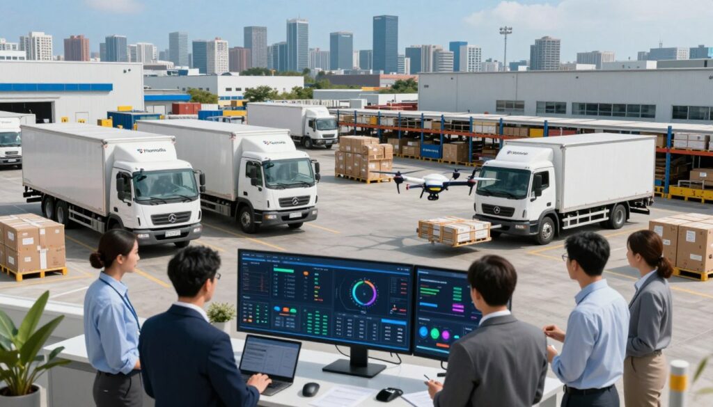 optimasi operasional perusahaan logistik