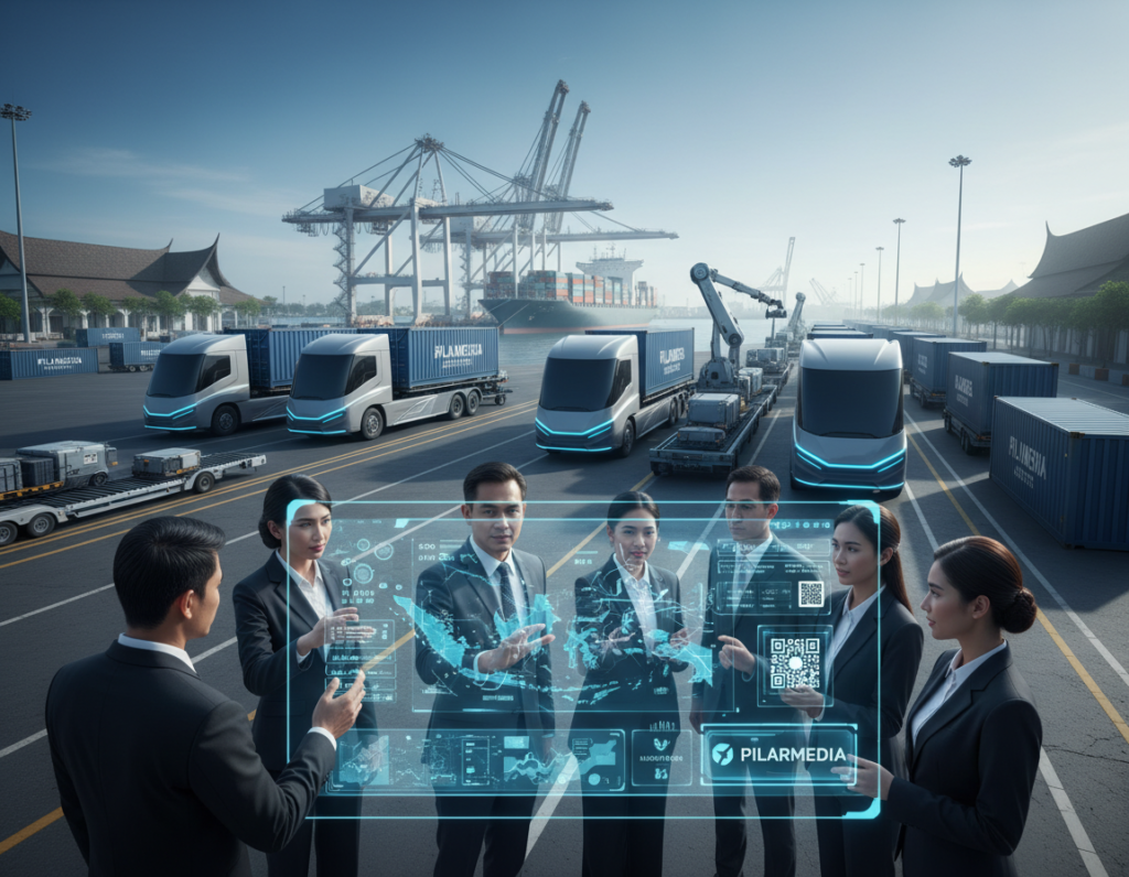 transformasi digital logistik indonesia untuk perusahaan trucking